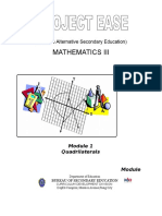 Mathematics Iii: (Effective Alternative Secondary Education)