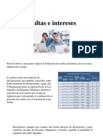 Multas e Intereses