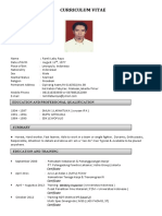 Curriculum Vitae: Permanent Address