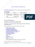 Gautam Satpathy: Education Career Summary