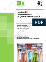Manual laboratorio de química inorgánica