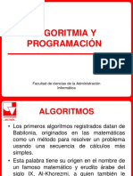 Algoritmia y Programación