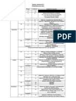 cronograma 2019 segundo semestre