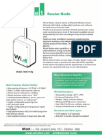 Router Node Datasheet