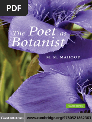 m m mahood the poet as botanist ecology on the origin of species m m mahood the poet as botanist