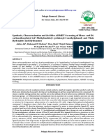 Synthesis, Characterization and In-Silico ADMET Screening of Mono-And Di - Carbmethoxylated 6,6'-Methylenebis (2-Cyclohexyl-4-Methylphenol) and Their Hydrazides and Hydrazones