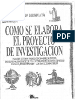 Como Se Elabora Un Proyecto de Investigacion MIRIAN BALESTRINI 2000 PDF