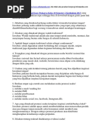 50 Soal Essay Prakarya Kelas 10 Semester 2 Kurikulum 2013