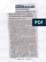Manila Standard, Aug. 29, 2019, No Homework For Teachers Not Students, Pushed PDF