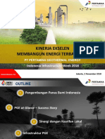 PT Pertamina Geothermal - IIW2018