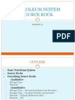 Petroleum System Source Rock: Lesson 3