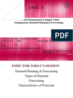 Demand Planning and Forecasting Fundamentals