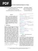 A Simple Surface Realization Engine for Telugu