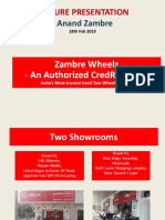Feature Presentation - Zambre Wheelz