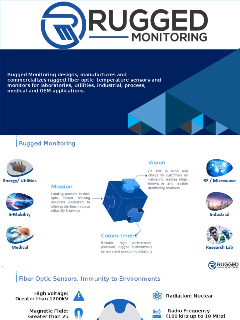 Rugged Fiber Optic Temperature Sensors | PDF | Gallium Arsenide ...