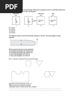 (B) Enzymes Are Biological Catalysts. (I) Explain What Is Meant by The Term Catalyst