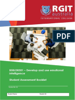 BSBLDR501 - Develop and Use Emotional Intelligence Student Assessment Booklet
