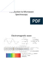 Microwave Spectroscopy Introduction