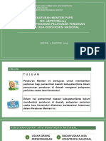 Bahan Sosialisasi Peraturan Menteri Pupr 08 Tahun 2019, Batam 1 Agustus 2019