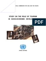 Role of Tourism in Socioeconomic Development