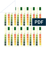 PH Scale Indicator Strip