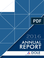 2016 Philippine Department of Labor and Employment Annual Report