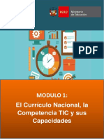 El Curriculo Nacional La Competencia TIC