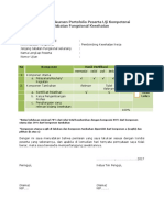 Portofolio Pembimbing Kesehatan Kerja