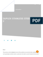 Duplex Stainless Steel - Part 2 - TWI