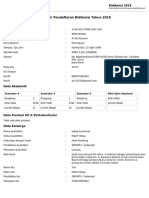 Formulir Pendaftaran Bidikmisi Tahun 2018: Semester 4 Semester 5 Semester 6 Nilai Ujian Nasional