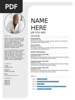 Job Resume