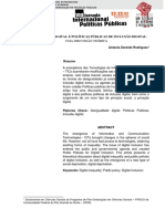 Desigualdade digital e políticas de inclusão