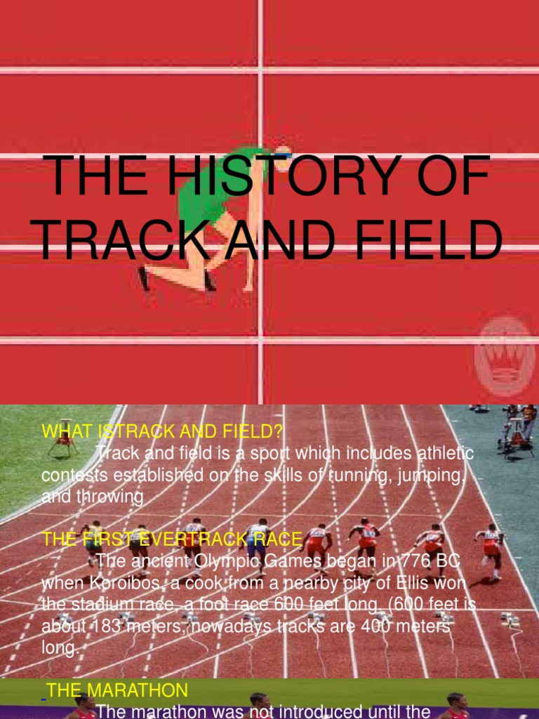 The History of Track and Field PDF