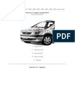 Diagram Relay & Fuse Zafira