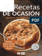 72 Recetas de Ocasión Helados Mousses Flanes Mariano Orzola PDF