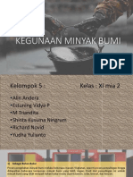 Kegunaan Minyak Bumi