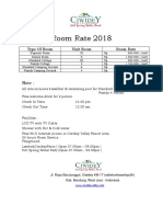 Type of Room Unit Room Room Rate