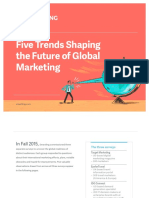 Five Trends Shaping The Future of Global Marketing