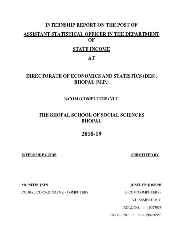internship-report-on-the-post-of-assistant-statistical-officer-in-the
