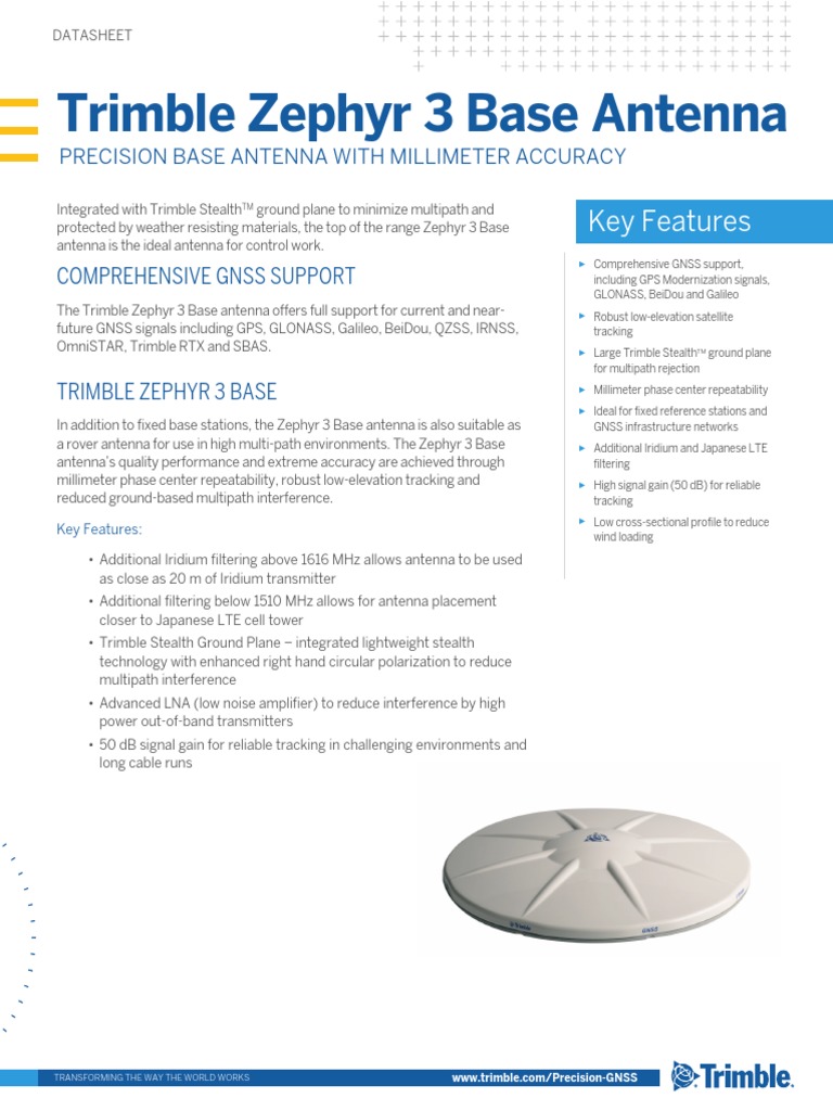 000 Especificacoes Da Antenna Zephyr3 | PDF | Antenna (Radio) | Global ...