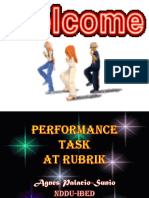Performance Task at Rubriks - PPSX