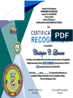 Editable Certificate Design #3