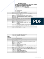 Rundown Acara International Conference On Business, Law, Pedagogy (Icblp)