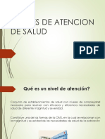 Niveles de atención en salud