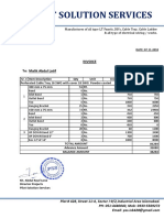 Pilot Solution Services: Invoice