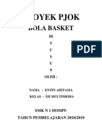 Proyek Bola Basket Entin Aditama