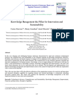 Knowledge Management The Pillar For Inno PDF