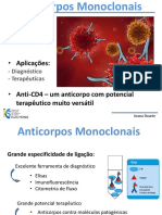 Anticorpos Monoclonais - aplicacoe s -Diagnóstico e Terapêuticas.