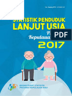 Statistik Penduduk Lanjut Usia Provinsi Kepulauan Riau 2017