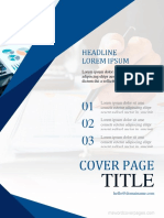 Cover Page Template -2